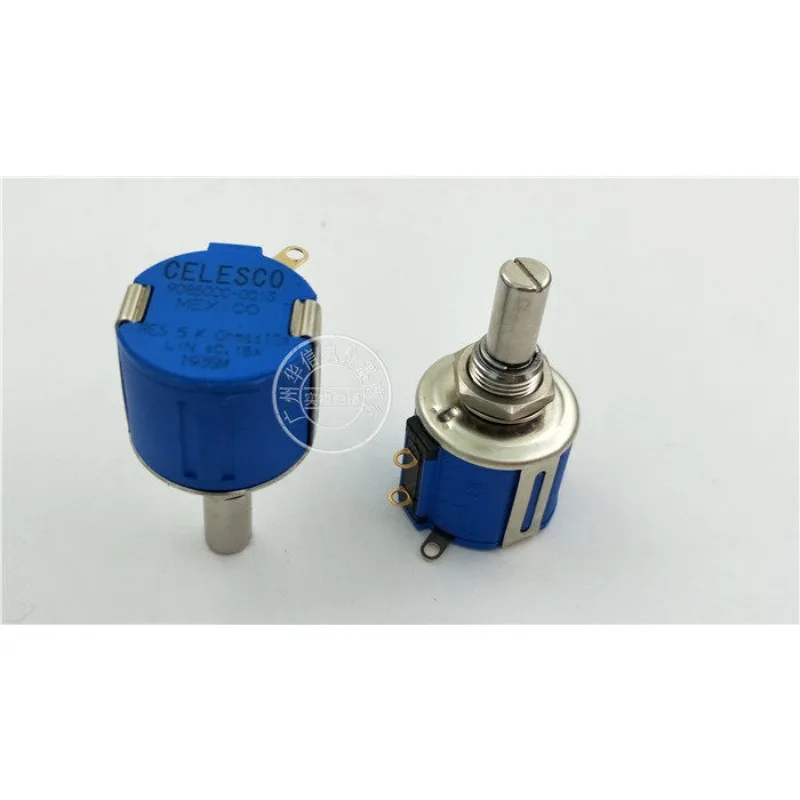 CELESCO 9085000-0013 5K 0.15% 5-turn, multi-turn potentiometer, shaft diameter 6.4MM (1pcs)