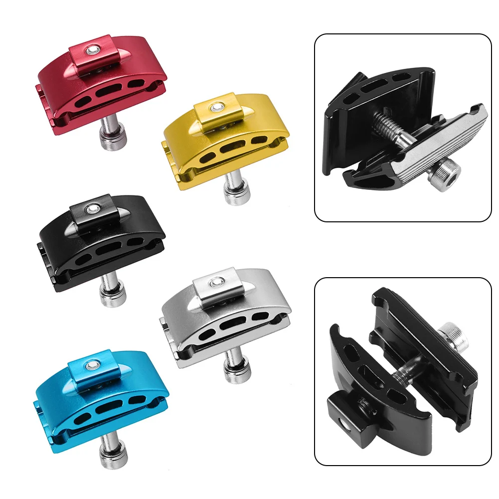 Aluminum Alloy Single Nail Head Seatpost Cap For Mountain Bike Seat Tube Repair Replacement Part Black Red Blue Gold Silver