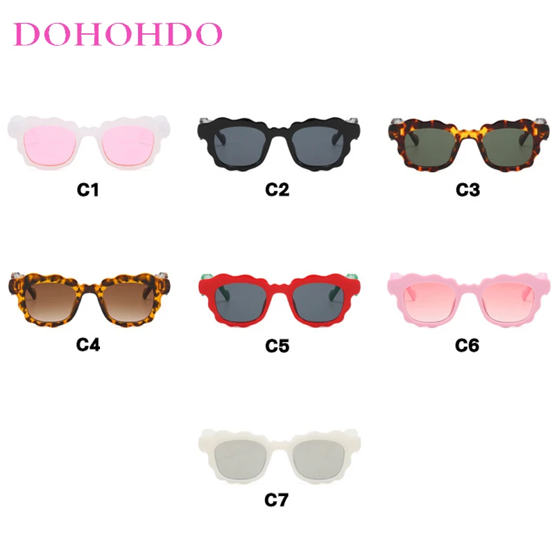 شعبية غير النظامية مربع النساء النظارات الشمسية الفاخرة مصمم هلام اللون الرجال ظلال الصيف السفر الإناث نظارات UV400 lrest