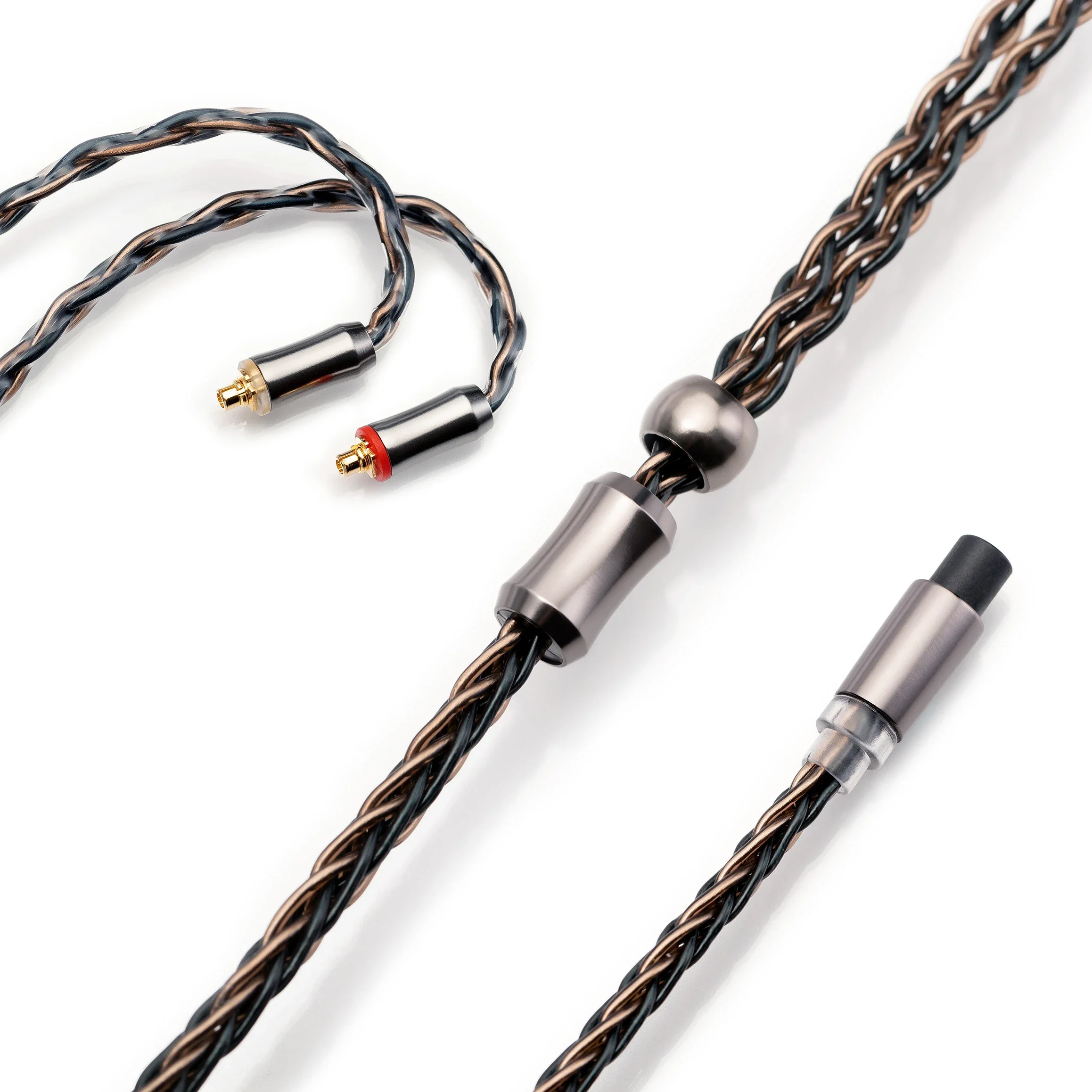 Kinera Leyding-Cable de actualización de auriculares HIFI Modular de 8 núcleos, OFC +, aleación de cobre Chapado en plata 2,5 + 3,5 + 4,4mm, conector 0,78, 2 pines/MMCX