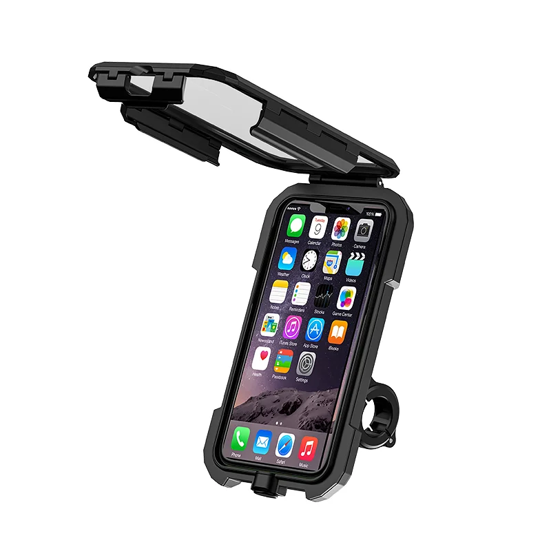 360°-rotating-waterproof-bike-phone-case-touch-screen-handlebar-mount-secure-motorcycle-phone-stand-for-safe-riding