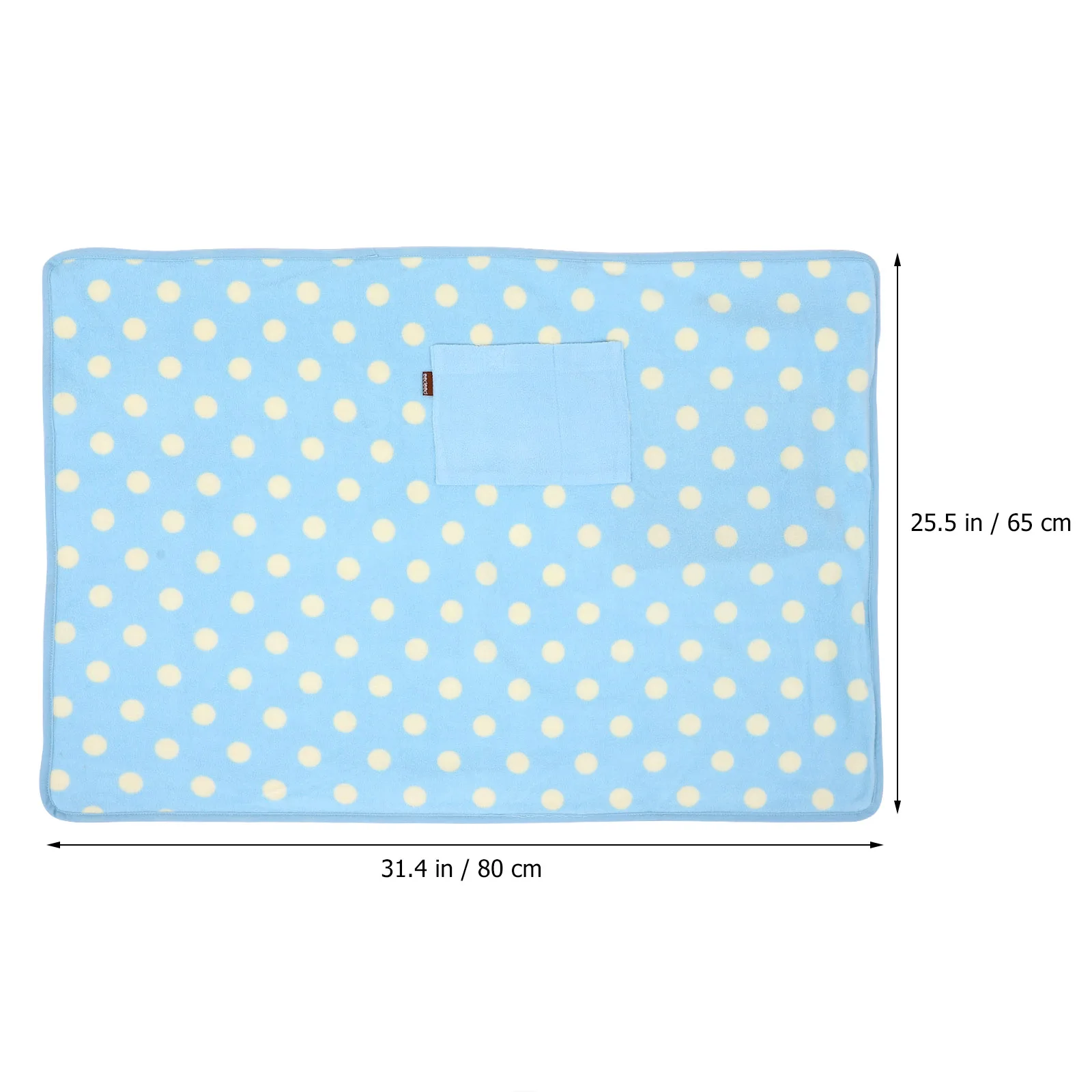 

Electric Blanket Polyester Heating Mat Multifunctional Easy Control Winter Home Blue Low Power Fast Heating Overheat Protection