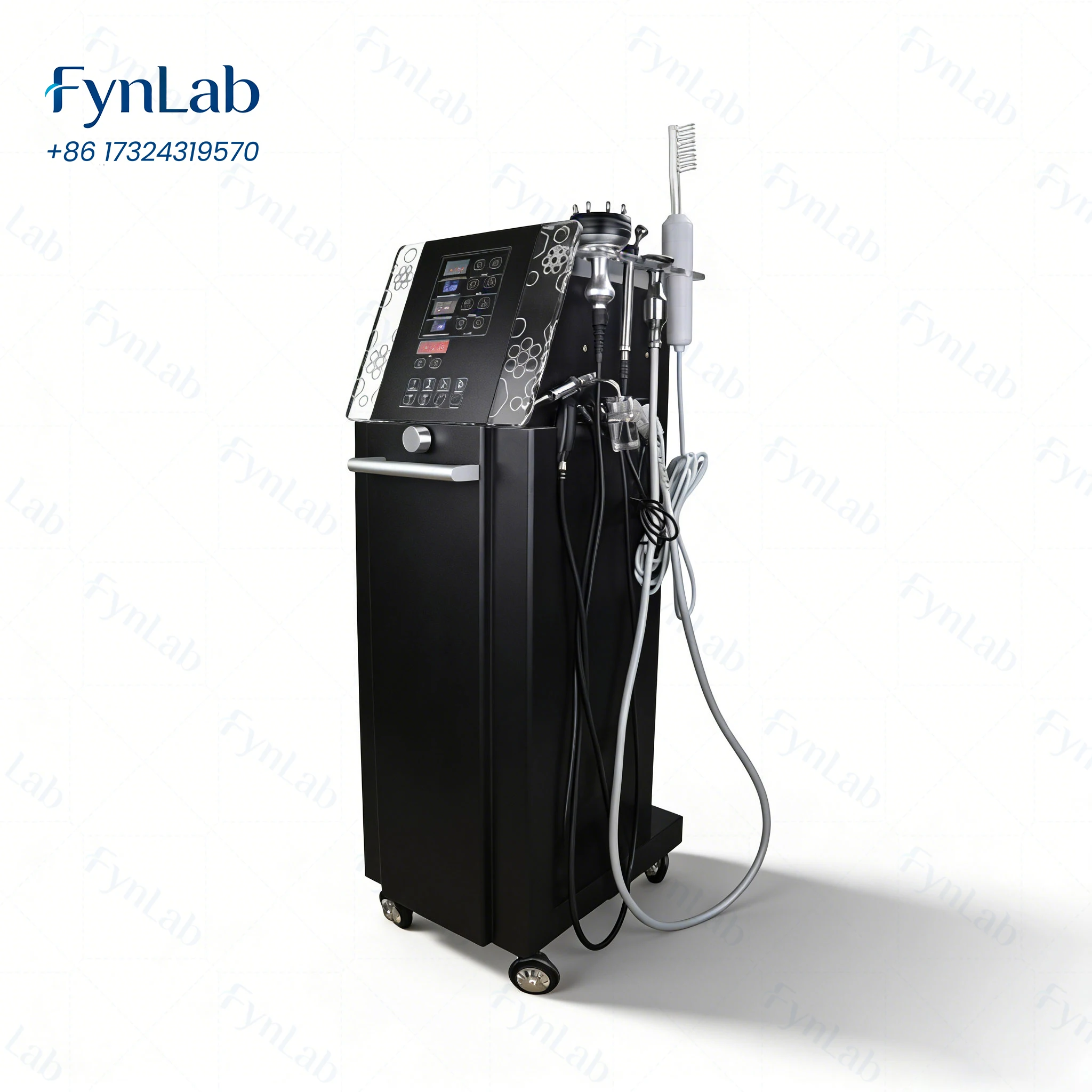 6-in-1 Professional Scalp Care Machine with Micro Bubble, Y-Ion, HF Comb, Heat Massage – Anti-Hair Loss & Hair Growth Treatment