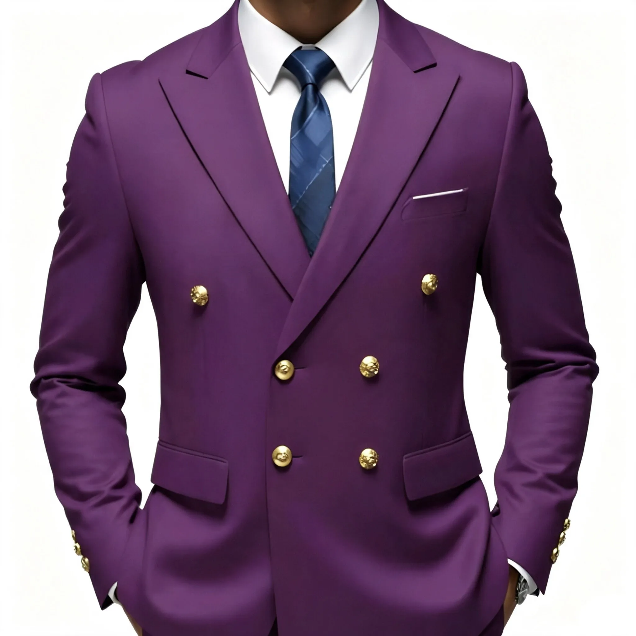 Thumbnail 2 - #25 Cheap Mens Double Breasted Suits Worth Buying