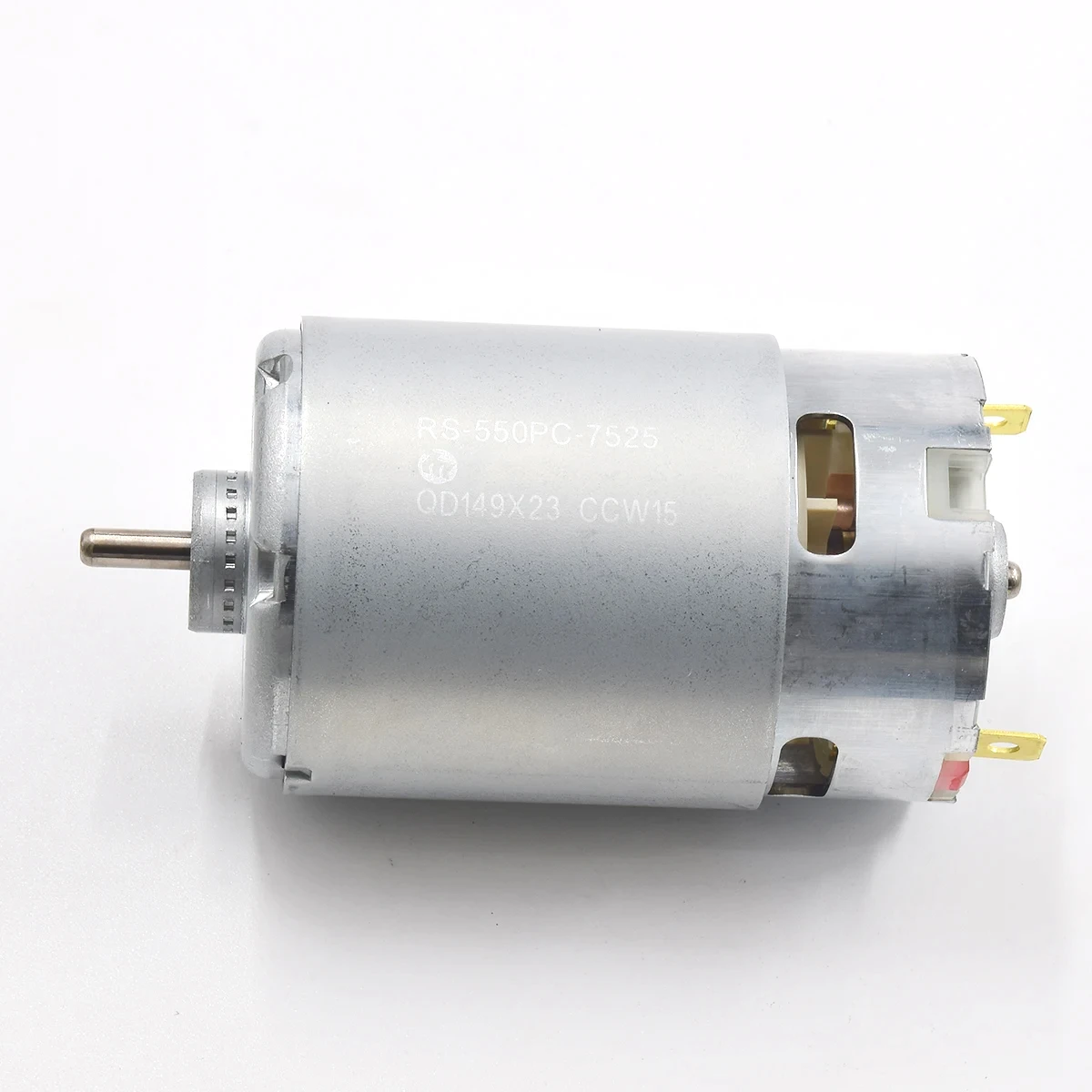 MABUCHI RS-550PC-7525 Motor DC 10.8V 14.4V 18V 28200 RPM High Speed 550VC Motor with Cooling Fan for Electric Drill Screwdriver