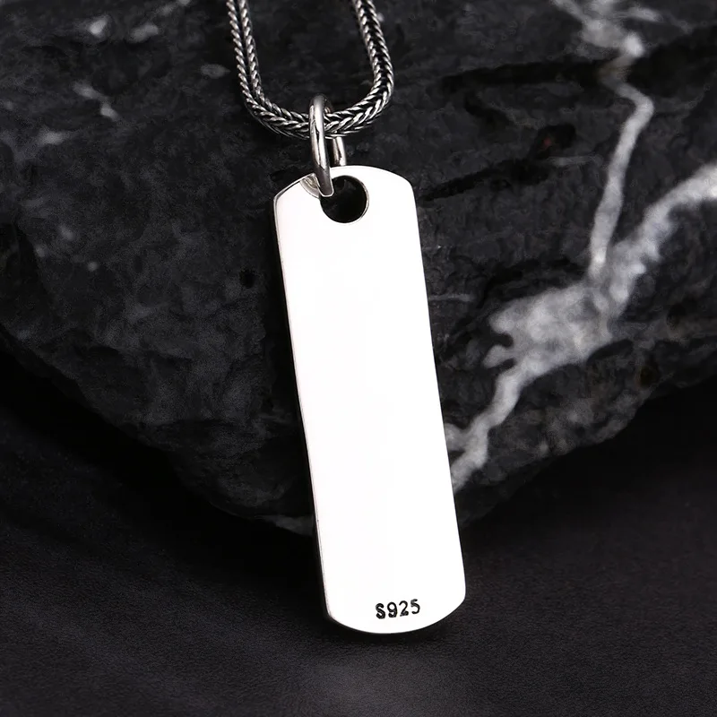 925 Sterling Silver Engraved Arabesque Vajra Pendant - Unique Vintage Unisex Jewelry Gift