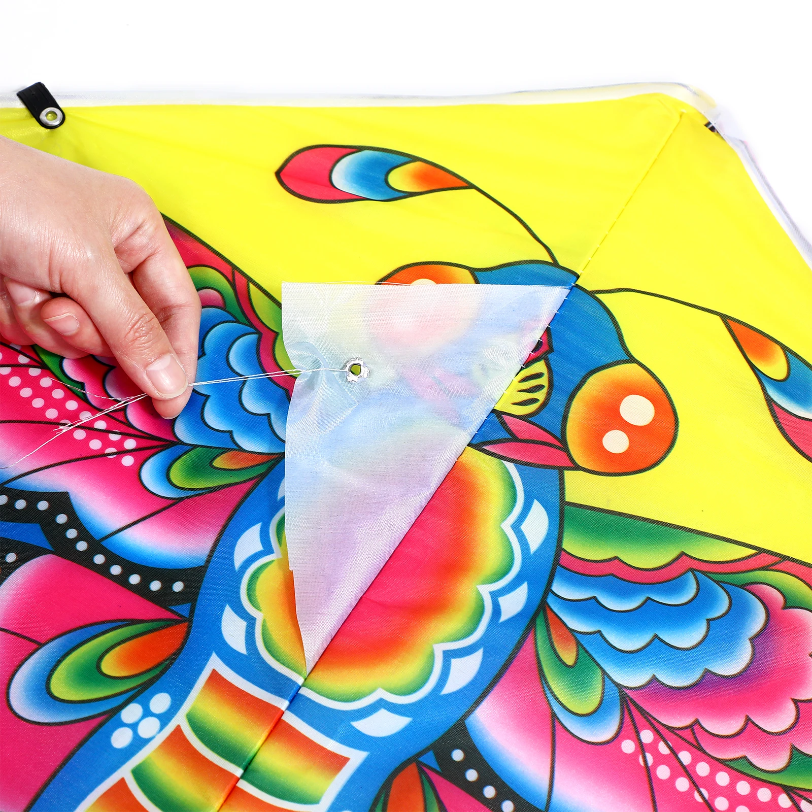 8 conjuntos de seda à prova de chuva borboleta pipa voando triângulo brinquedo para crianças brinquedos grandes crianças borboletas pano crianças ao ar livre