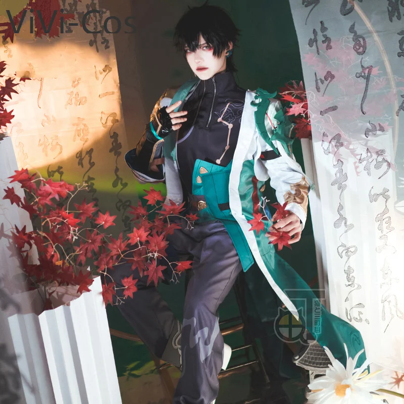 ViVi-Cos  Honkai: Star Rail Dan Heng Game Suit Cool Handsome Uniform Cosplay Costume Halloween Party Role Play Outfit Men