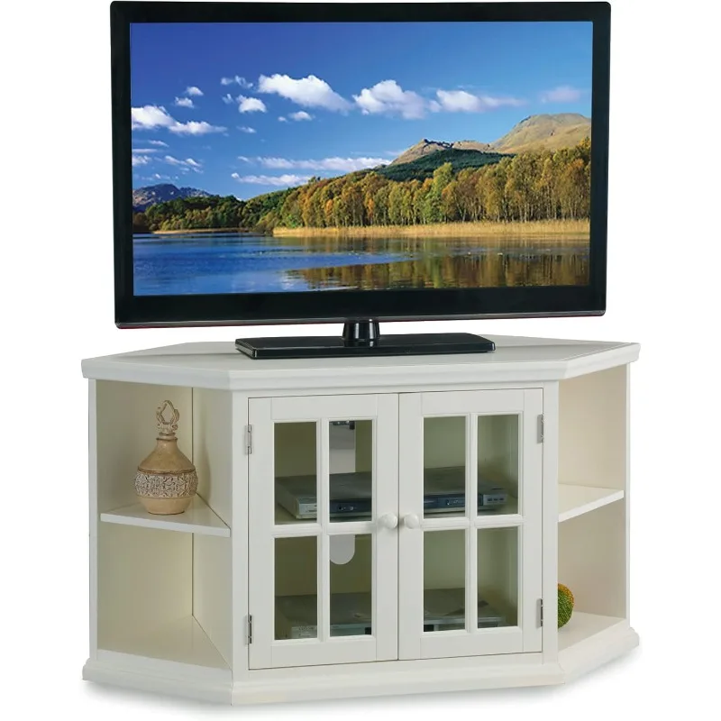 85287 Corner One Door TV Stand with Bookcases for 50