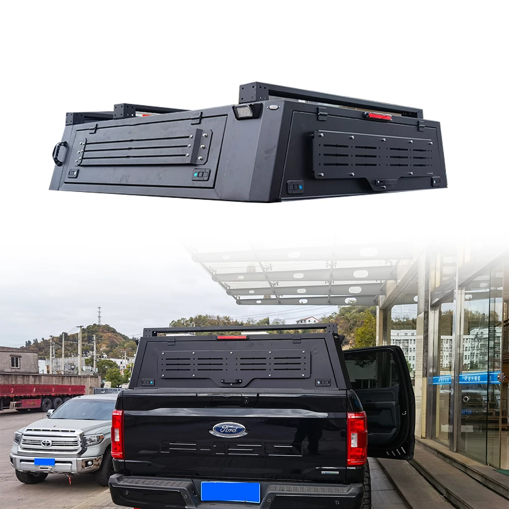 

4x4 pickup high Quality Truck Accessories Aluminium hardtop Canopy For For jeep Gladiator F150 Toyota Tacoma