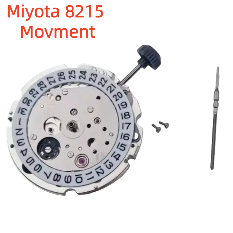 حركة ميوتا 8215 الأوتوماتيكية الأصلية - جزء بديل ميكانيكي لساعة الرجال مع وظيفة إعداد التاريخ