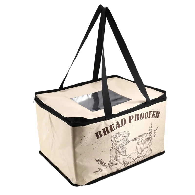 A96K-Bread Proofing กล่องเครื่องทําความร้อนสําหรับการหมักที่อุณหภูมิที่แม่นยํา,พับซิป Dough Proofer Warming กล่อง