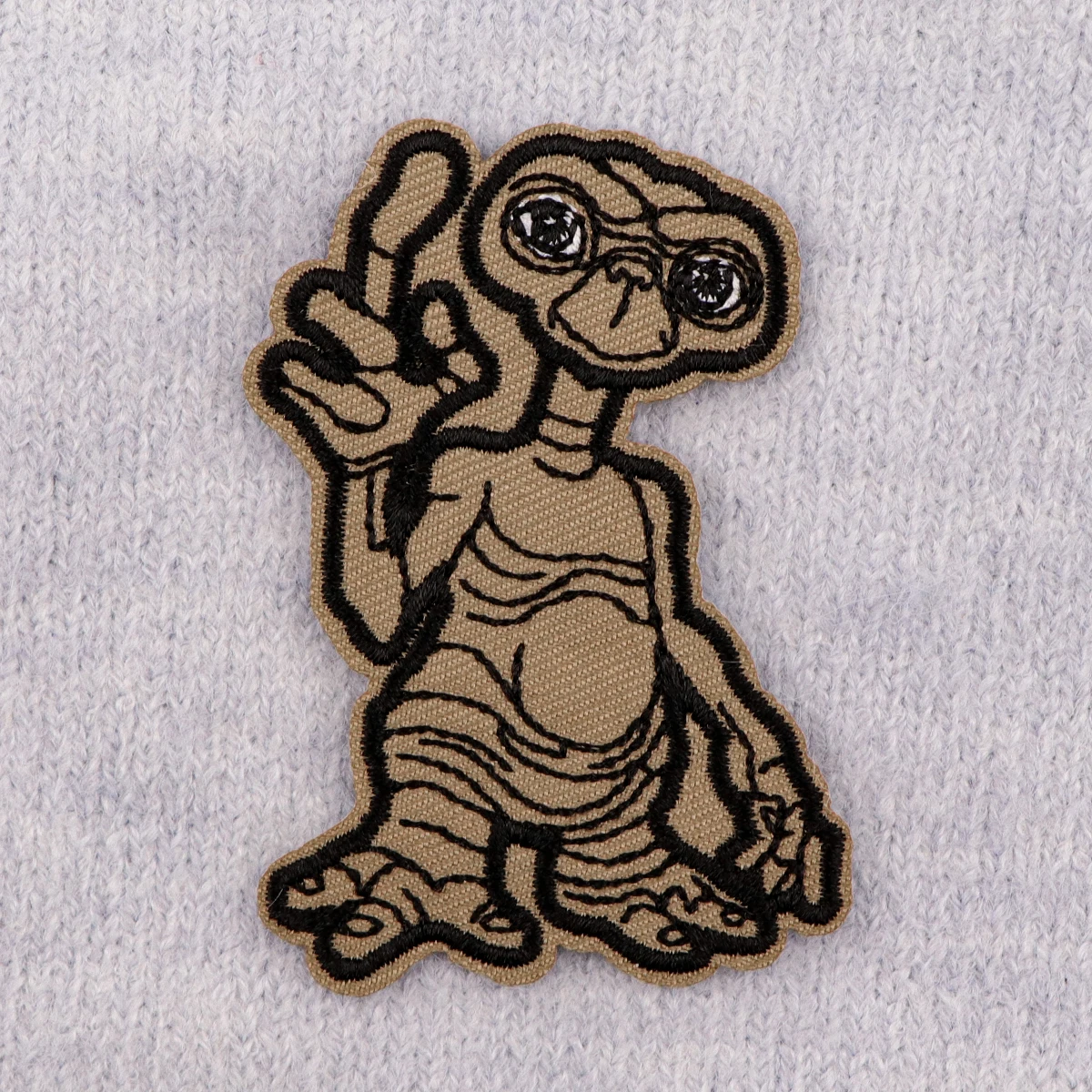 Alien Embroidery Patch Iron On Patches Applique For Clothing Thermoadhesive Patches For DIY Jackets Jeans Sewing Stickers