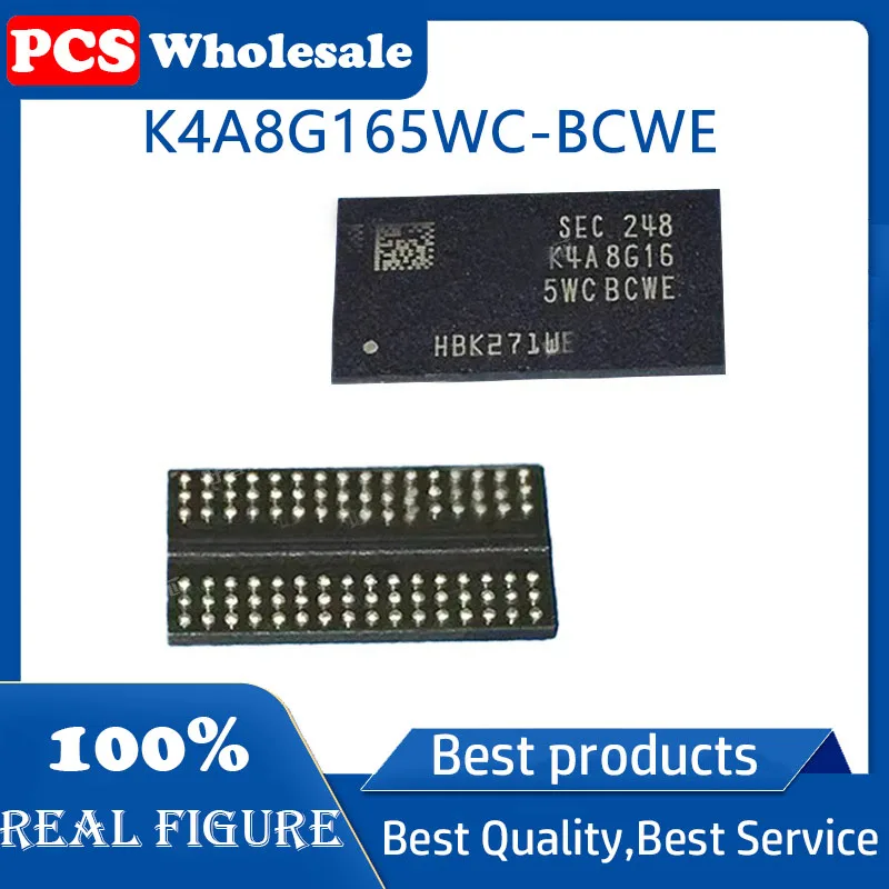 1 Stuks Originele K4A8G165WC-BCWE 8Gb Spot Geheugenchip 512*16 Pakket Bga96