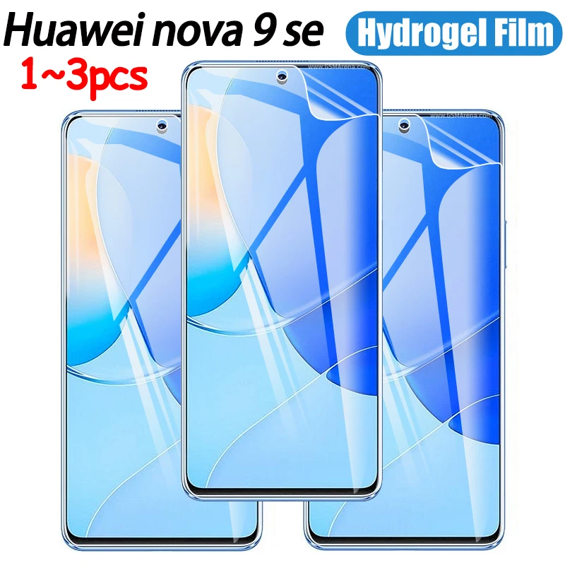 

hydrogel film for huawei nova 9 se hidrogel screen protector for nova9 se camera accessories nova 9se soft protective glass
