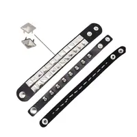 4 Prongs Punk Spikes  100Pcs Square Pyramid Metal Studs Rivets For Leathercraft Bag Clothes Shoes Decoration DIY Accessories 5