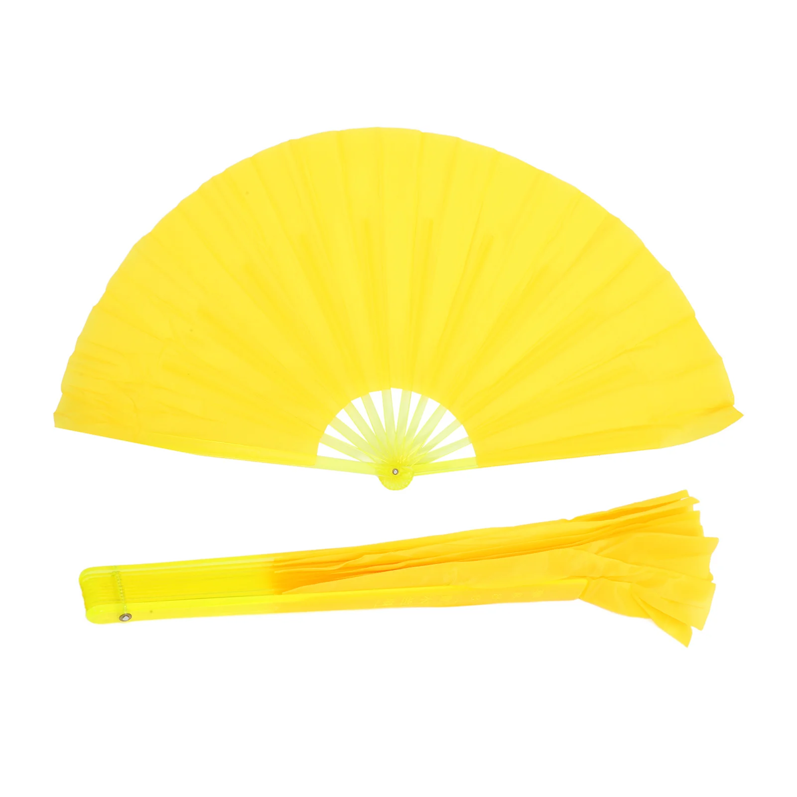 

2Pcs Tai Chi Kung Fu Dance Fans Chinese Fabric Handheld Performance Martial Arts Training Elegant Decorative