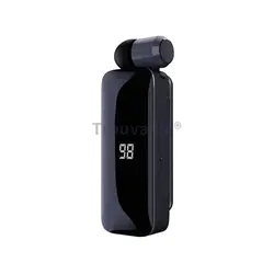 Trouvaille F906 White Wireless Headset Bluetooth Headphone in Lotus Handsfree Earphone Vibration Work 40 Hours Power Display