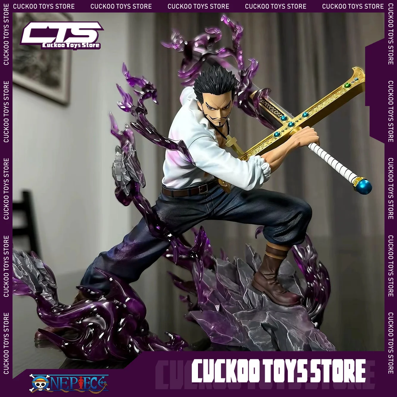 

НОВЫЙ 23 см цельные фигурки Dracule Mi HAWK, фигурка аниме, ПВХ, Gk, фигурка, модель, коллекция кукол, украшение комнаты, игрушка, подарок на день рождения