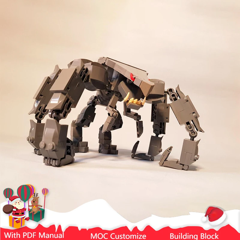 443 個の有名な映画のモンスターのモデル MOC カスタムビルディングブロックセットクリエイティブ組み立てレンガのおもちゃ大人のクリスマスサプライズギフト