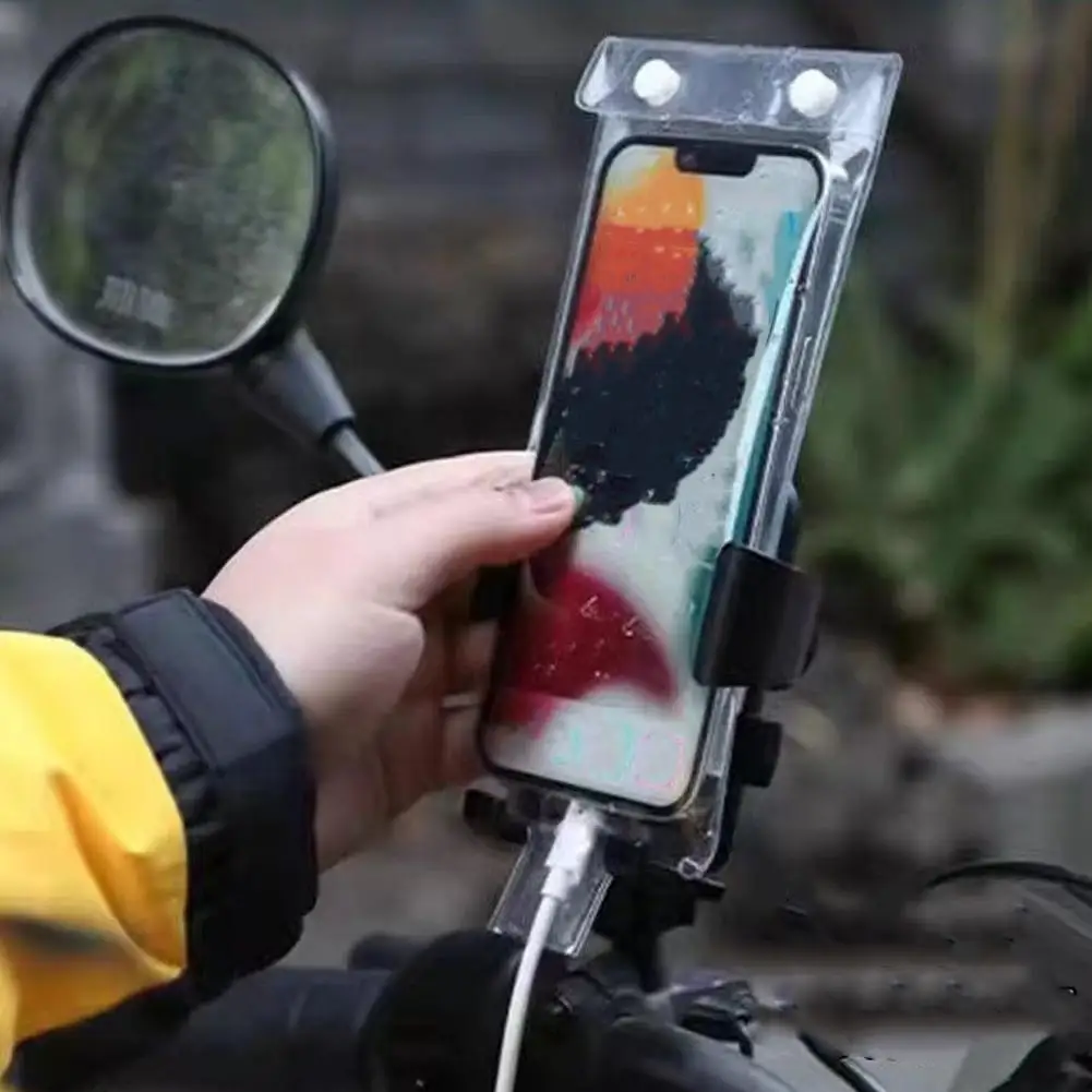 

Waterproof Phone Sealed Bag Portable Mobile Phone Protector Pouch Bag For Cycling Swimming Cellphone Protectors A9P2