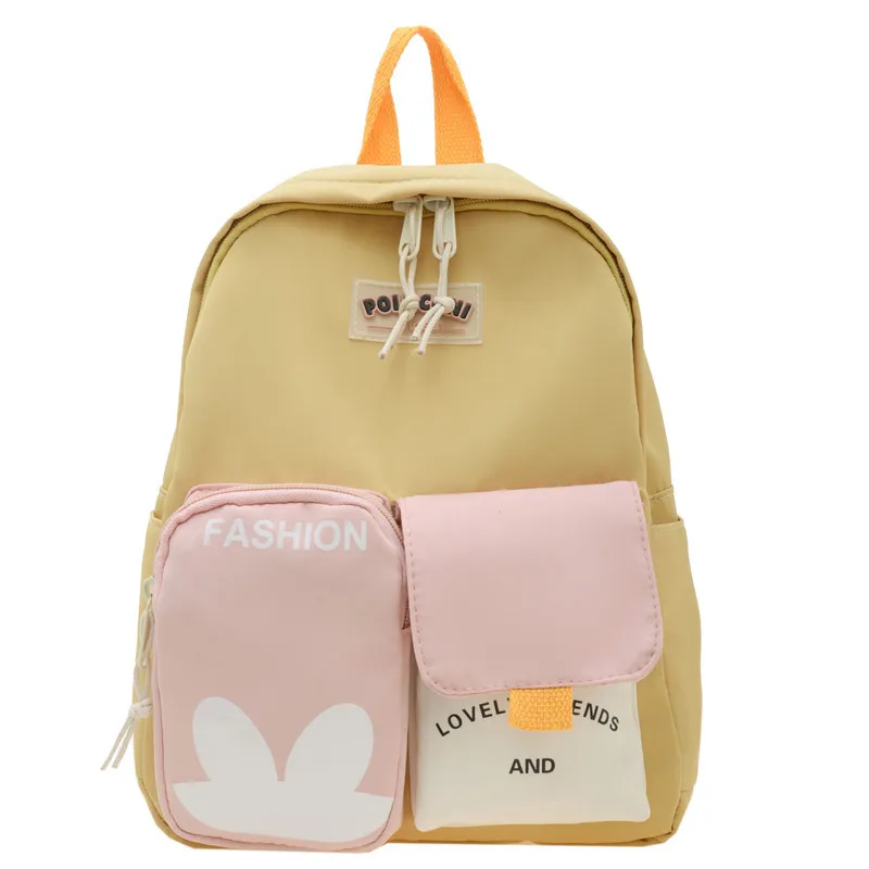 Mochila escolar Harajuku para niños, de gran capacidad mochila escolar, bonita, a la moda, novedad