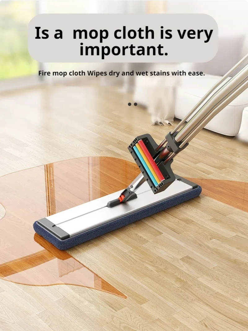 Household flat mop handfree large version