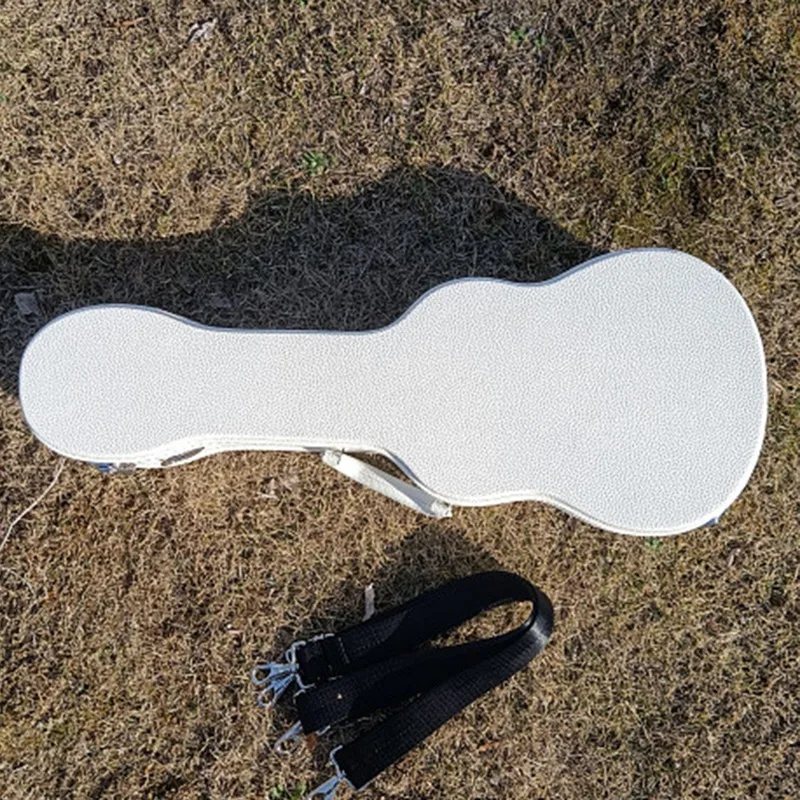 23/26 بوصة القيثارة حمل حقيبة المحمولة القيثارة حقيبة للتخزين المهنية الجلود واقية حقيبة ملحقات الآلات الموسيقية