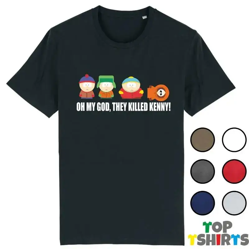Oh My God They Killed Kenny Funny T Shirt Cartoon Stan Cartman Kyle