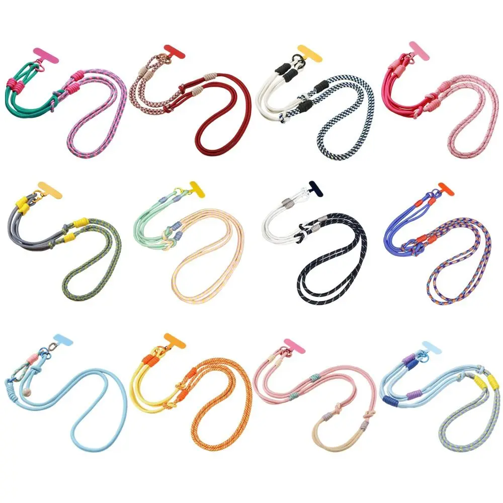 Multi-Functional 3 in 1 Phone Lanyard 120cm Removable Neck Lanyard Phone Straps