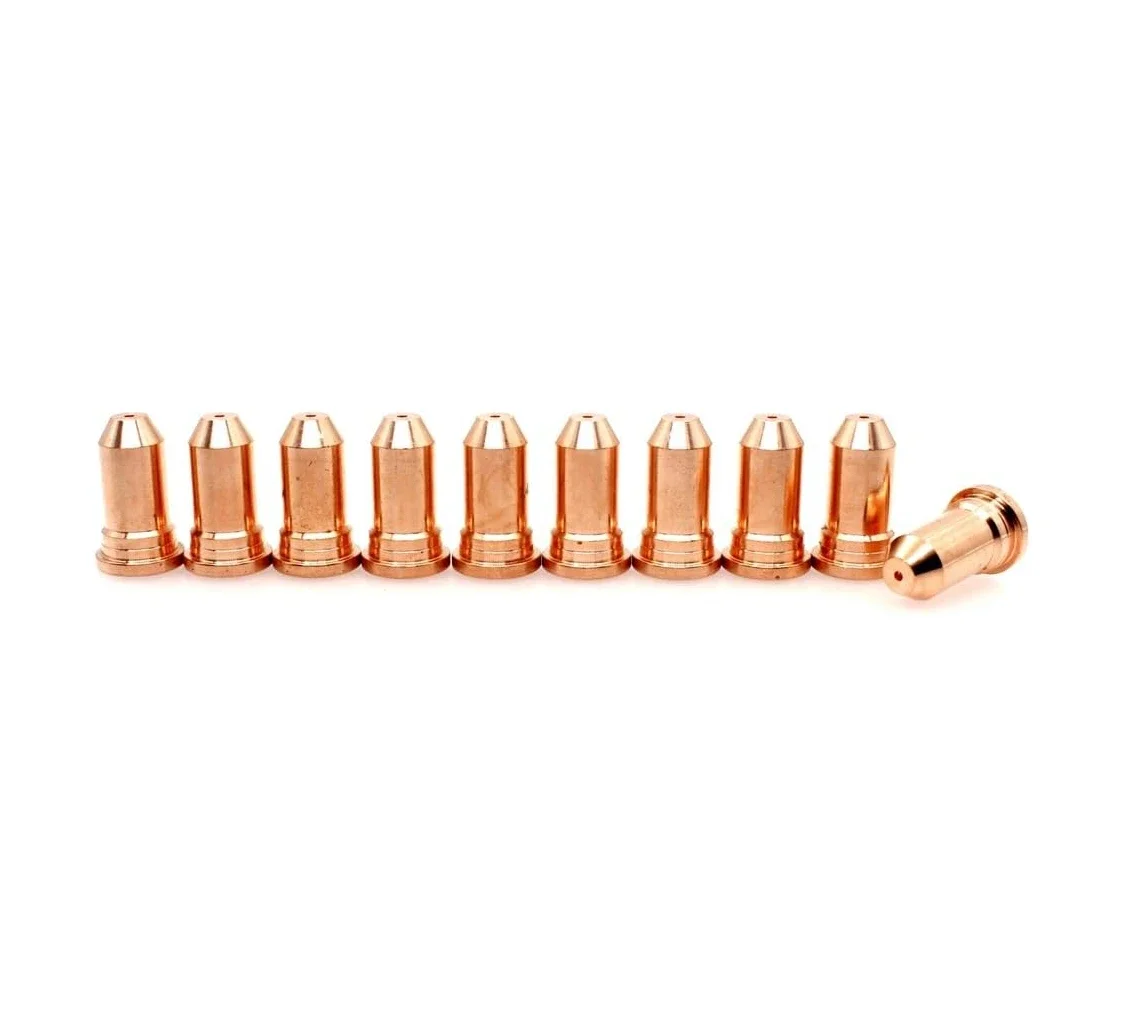 10 stuks Plasmasnijden PT-100 / IPT100 Toorts 110A - 120A Tipmondstuk Ref 51248.16 Dia.1.6mm 0.063''