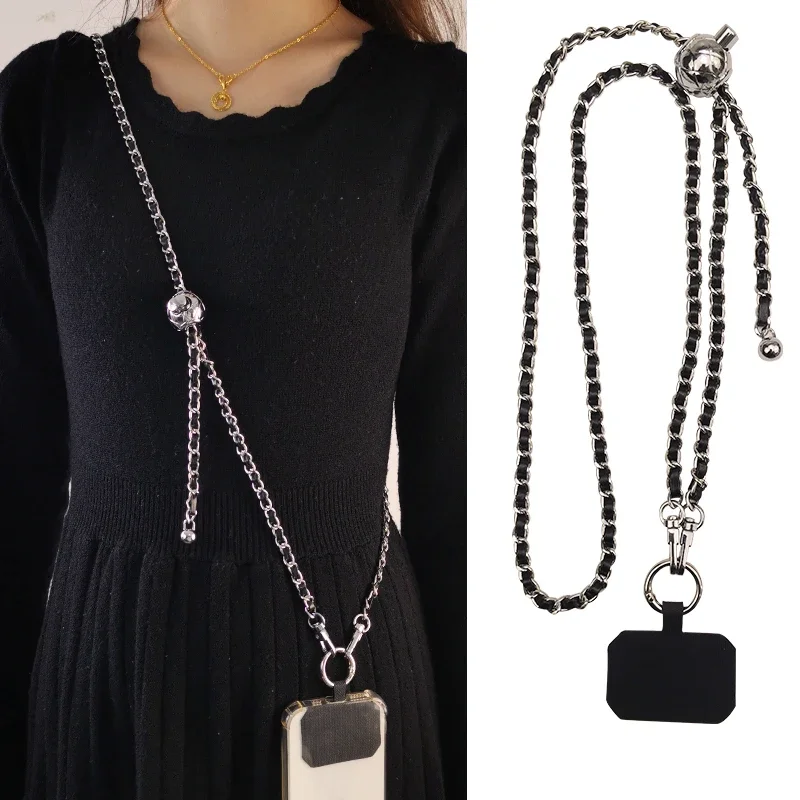 Crossbody Pickup Chain Pendant Phone Lanyard Adjustable Portable Anti-loss Lanyard Correa Movil Iphone Cute Phone Charm