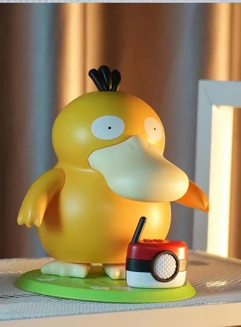 Psyduck Dancing Singing Toys Pokemon KFC Limited Pikachu Action Figure Model Doll Decoration Toys Kawaii Gift 【in stock】