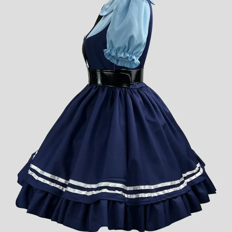 Vêtements de cosplay cancers, Real Shot, Vêtements ropomorphiques, Animal City Cos, Judy Judy Rabbit Cos 174, Ensemble complet