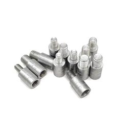 1pc Fishing Net Rod Conversion connector Hand Net 8mm to 10mm Screw etc. 6 Sizes