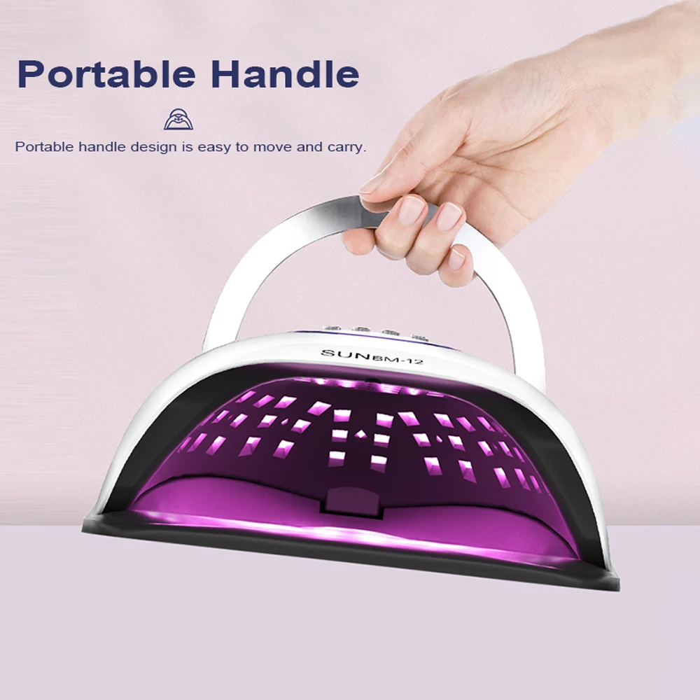 300W UV LED Nail Dryer Lamp Professional UV Nails Lamp for Nails Manicure 72 Beads Fast Curing Gel Polish Drying Lamp