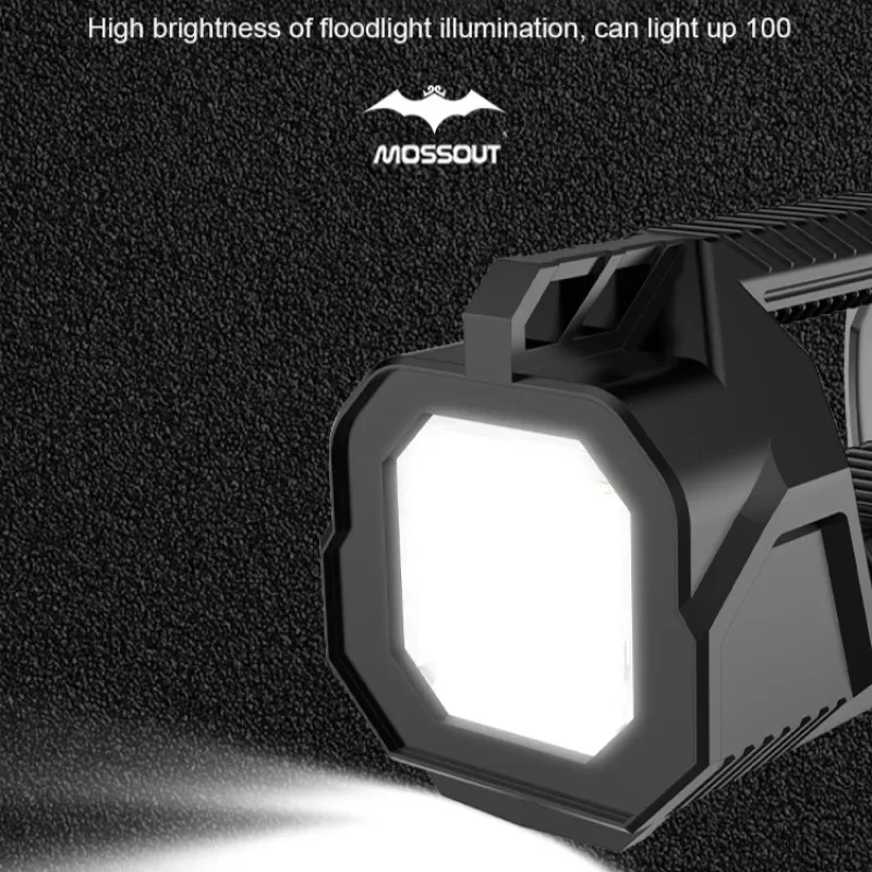 P70 Searchlight Outdoor Multi-function Lighting LED High Power Flashlight Long Distance USB Hand Lamp Camping