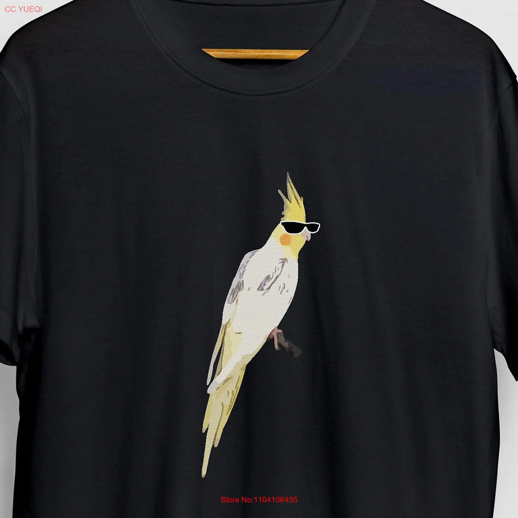 Cockatiel T Shirt s Mom Lover  long or short sleeves