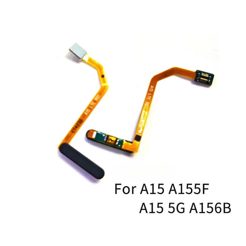 

For Samsung Galaxy A15 A155F A156B Power Button Flex Cable Side Key Switch ON OFF Control With Fingerprint Sensor Repair Parts