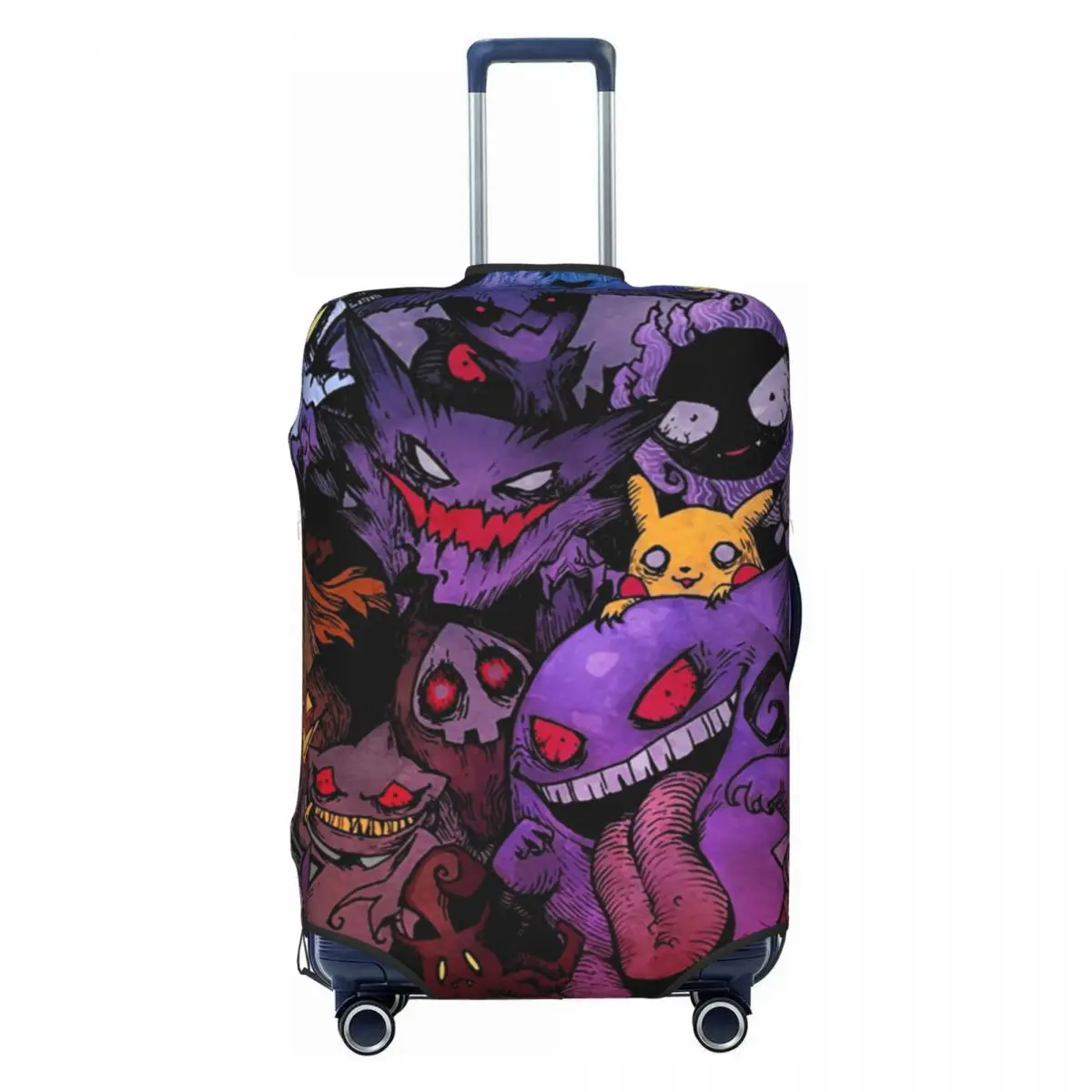 

Пользовательский чехол для багажа Bikachus, милая серия, защитный чехол для видеоигр, дорожный чемодан для 18-32 дюймов