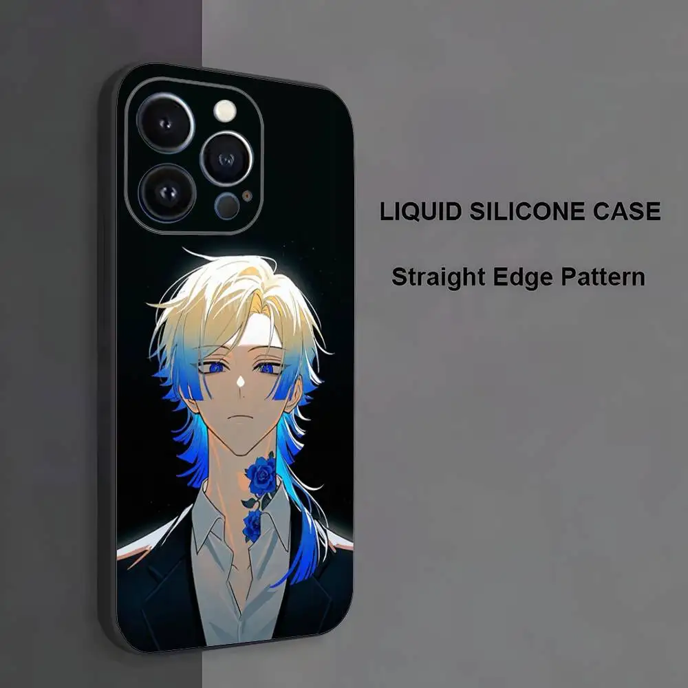 M-Michael K-Kaiser Anime Phone Case For iPhone 17,16,15,14,13,12,11 ,Pro Max,XS,X,XR,SE,Mini,8,7,Soft Silicone Black Cover - Image 4
