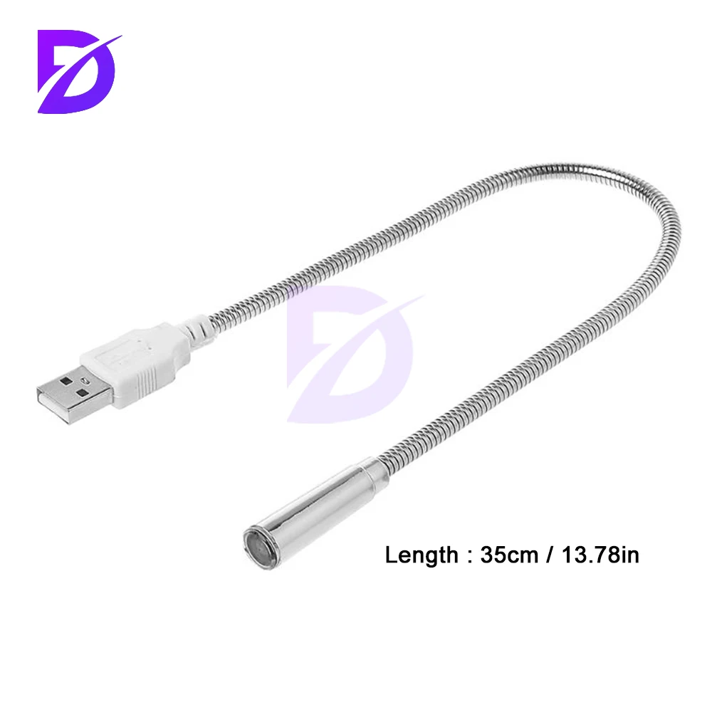 USB Soft Light Keyboard Light Night Light Adjustable Hose Plug and Play Suitable for PC Computer Desk