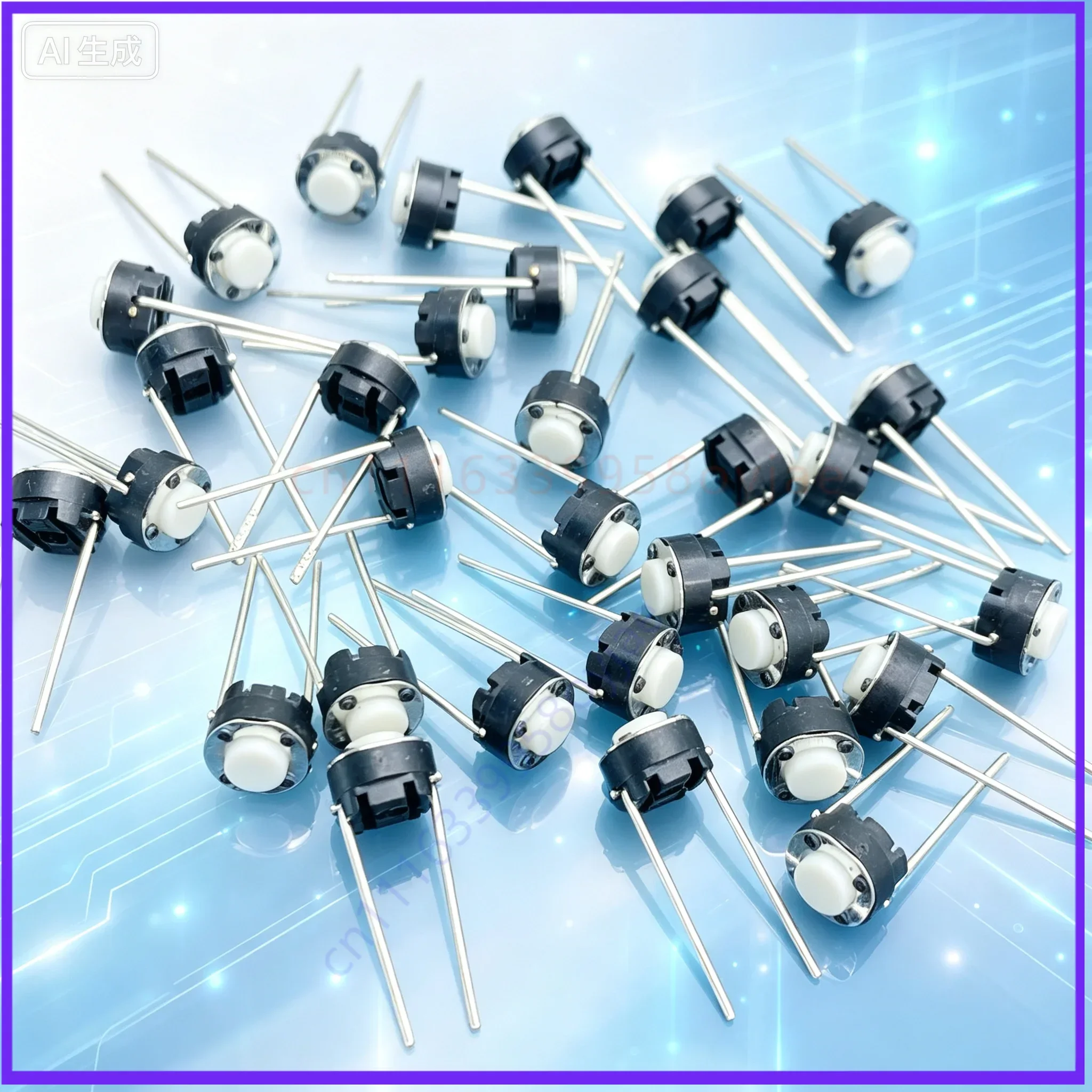 Touch for 664.3 2 Pin DIP Tactile Switch  100pcs