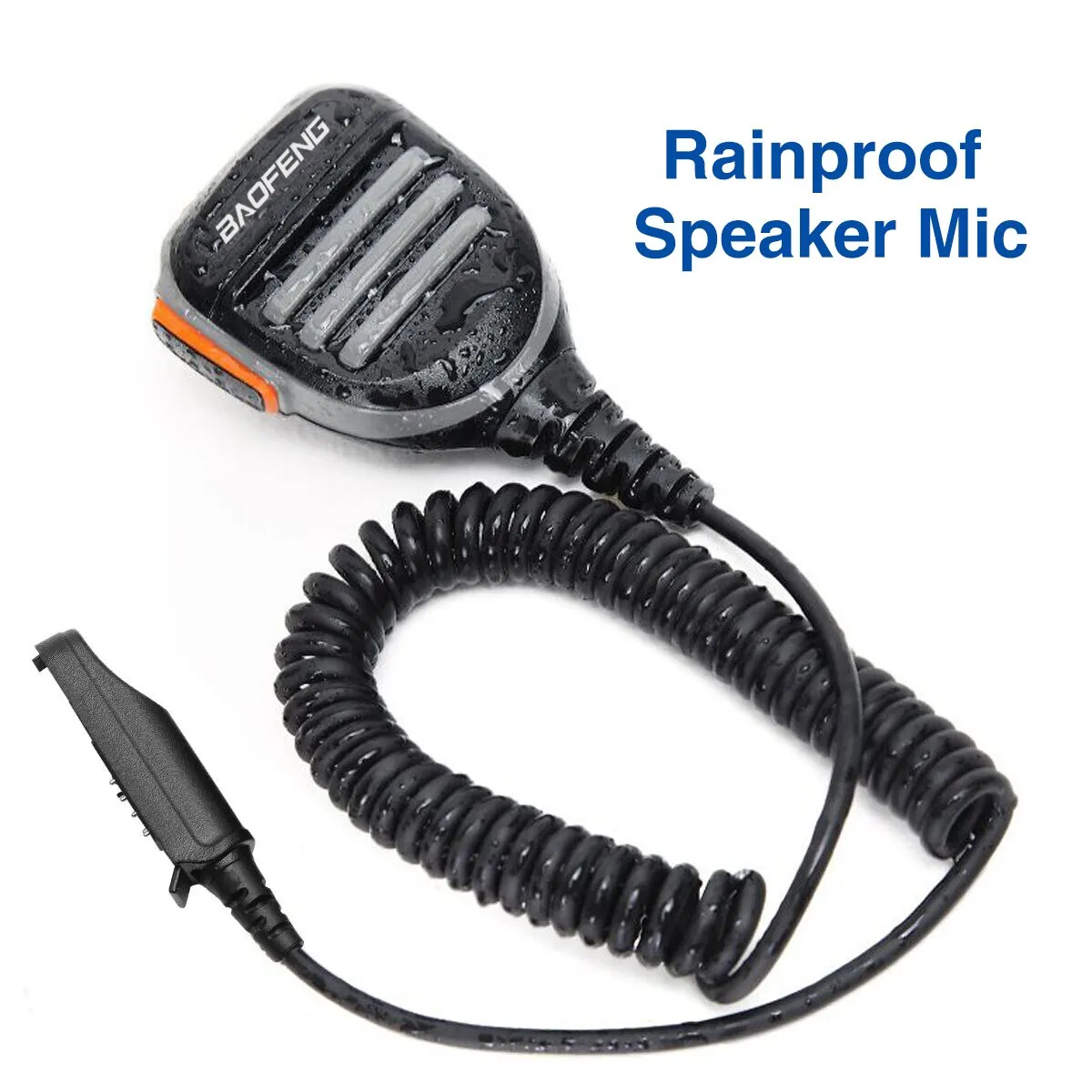 Altavoz y micrófono impermeable Baofeng para walkie talkie - imagen 4