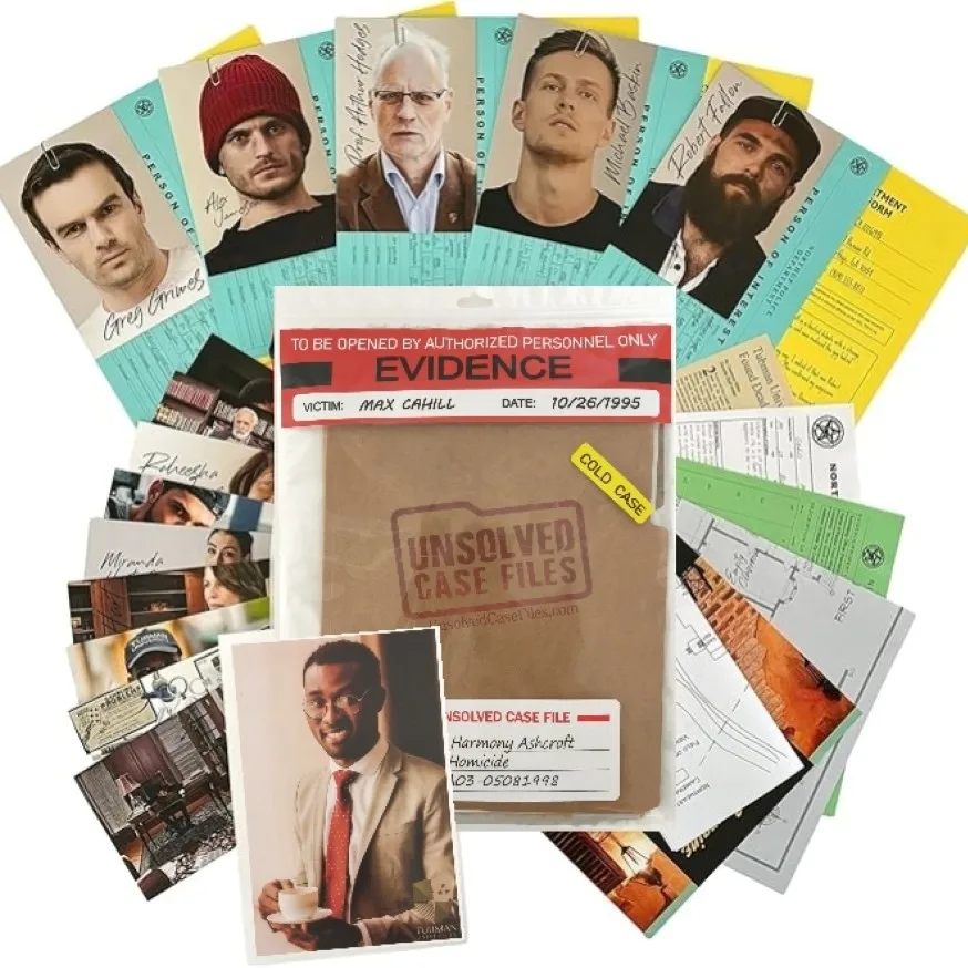 

Настольная игра Unsolved Case Files Cahill, Max — Игра «Зодное устройство убийства» Mystery Detective — может вы решите преступление