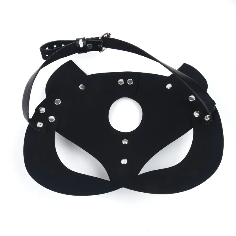 Mask With Plush Nylon Plush Sex Handcuffs Bondage Slave Exotic Accessories Toys For Couples Adults Games