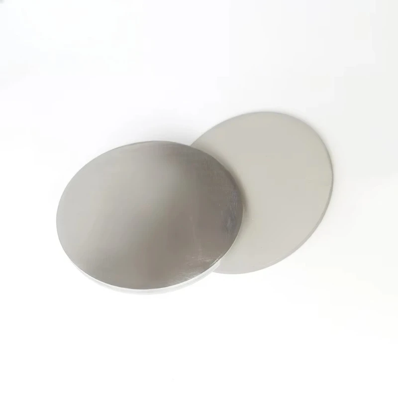 1-3mm Thick Ru Metal Round Target for Metals & Metal Products Factory Price  Ru-05 Ruthenium Sputtering Target