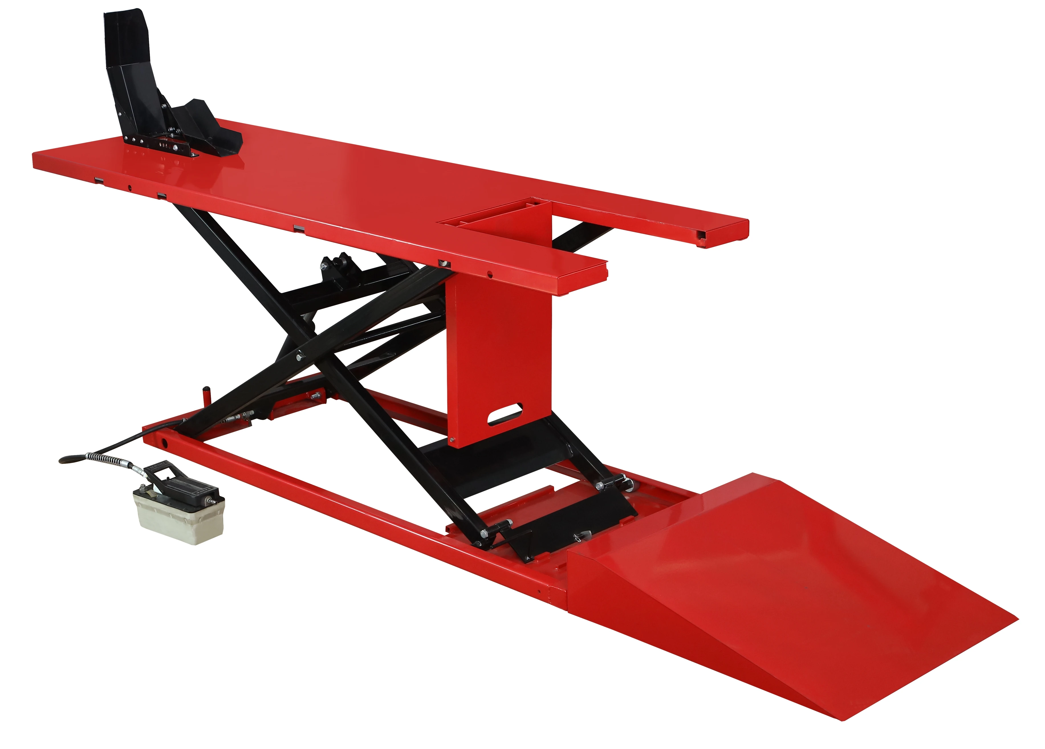 Hydraulic Motorcycle Repair Lift Machine Scissor Combination Design Garage Workshop Lifting Tool​