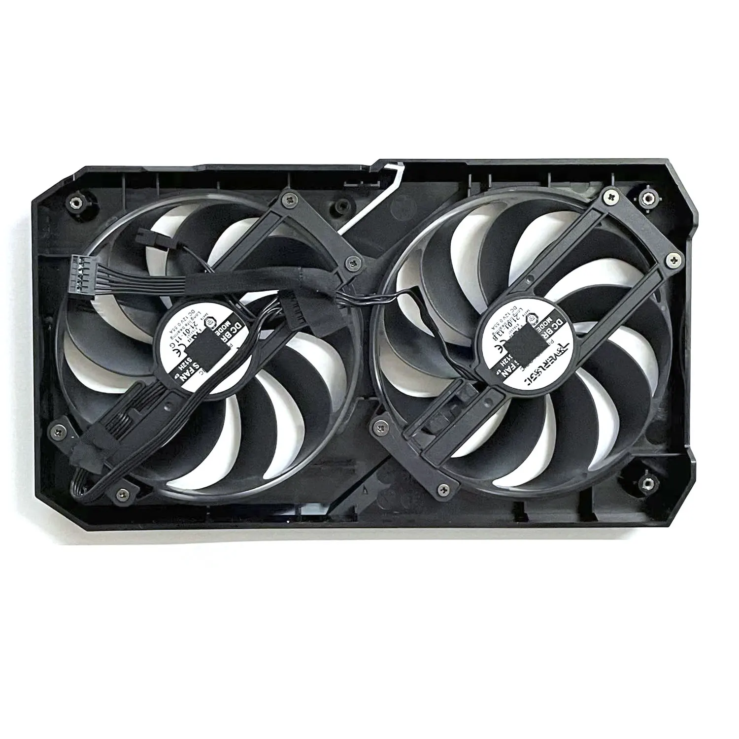 Ventilador GPU Original Adequado para ASUS, Dupla RTX 3050 3060 3060TI Mini GTX 1650 1660S Mini RX 6400 6500XT, Novo