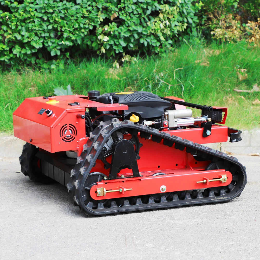 Custom Remote Controlled Lawnmower, Featuring a Twin-cylinder Engine,a Brushless DC Motor,Zero-turn Tractor; Lawns and Orchards.
